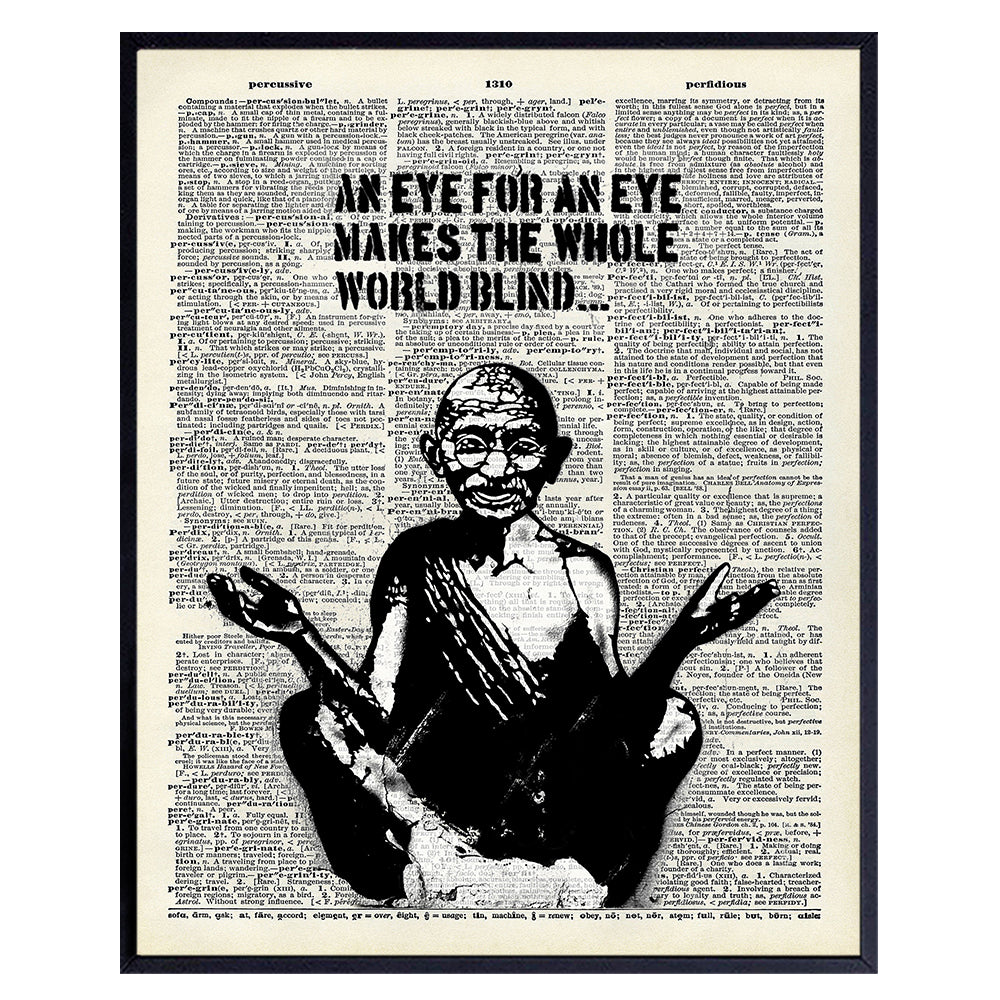 Graffiti Inspirational Quote - Urban Street Art, Wall Art Poster - Great Motivational Gift for Zen, Buddha, Buddhism, Yoga, Meditation Fans - Chic Home, Studio, Office Decorations - 8x10 Photo Print