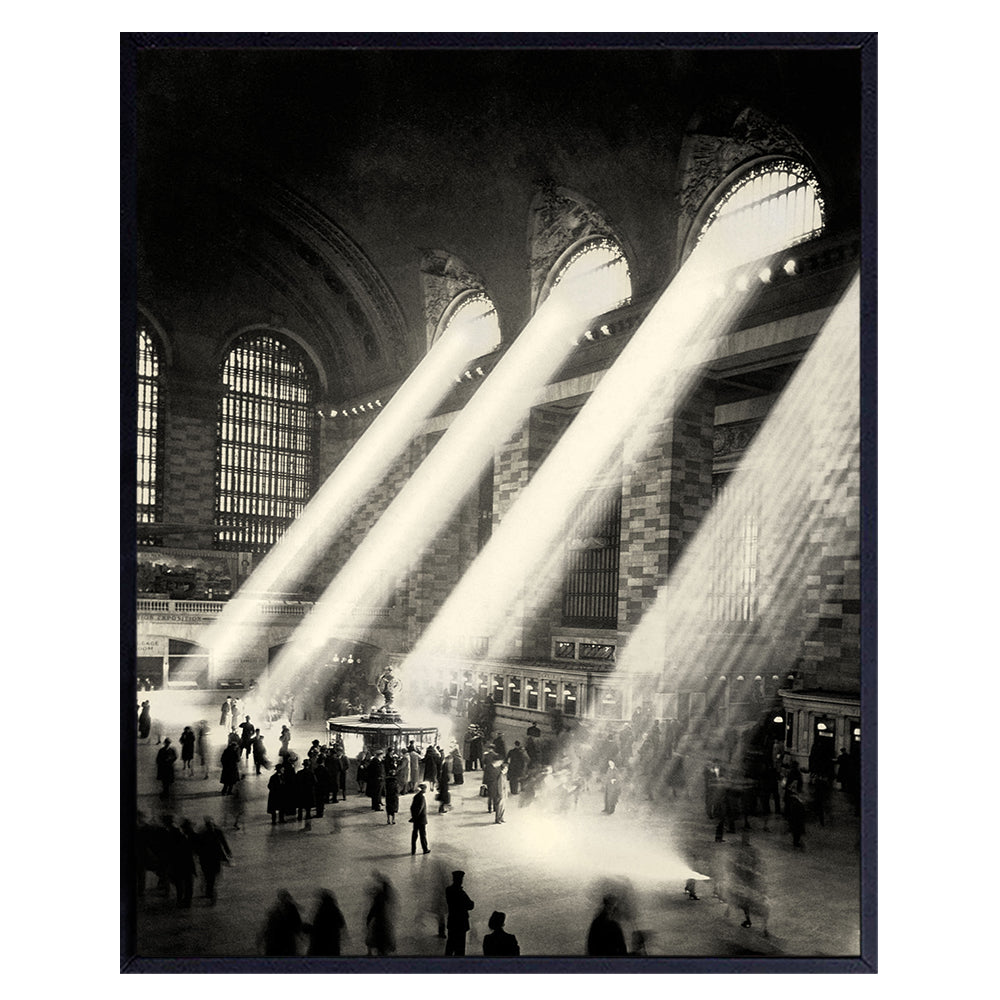 New York City Vintage Photograph Art - 8x10 Photo Picture Home Decor, Wall Decoration- Gift for NY, NYC, Big Apple Fans - Unframed Picture Print