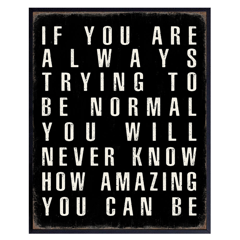 Home Office Wall Decor for Men - Inspirational Quotes Wall Art for Man Cave, Home Gym, Garage - Encouraging Success Motivational poster - Personal Growth Black Office Decorations Typography Wall Art