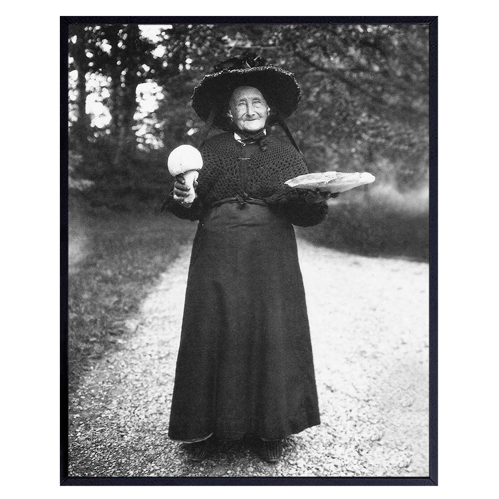 Pagan Witch Wall Art &amp; Decor - Wiccan, Wicca Decor - Paganism Witchcraft Altar Supplies - Gothic Witchy Gifts - Goth Wall Art - Occult Decor - Black Magic Decorations - Scary Creepy Photo