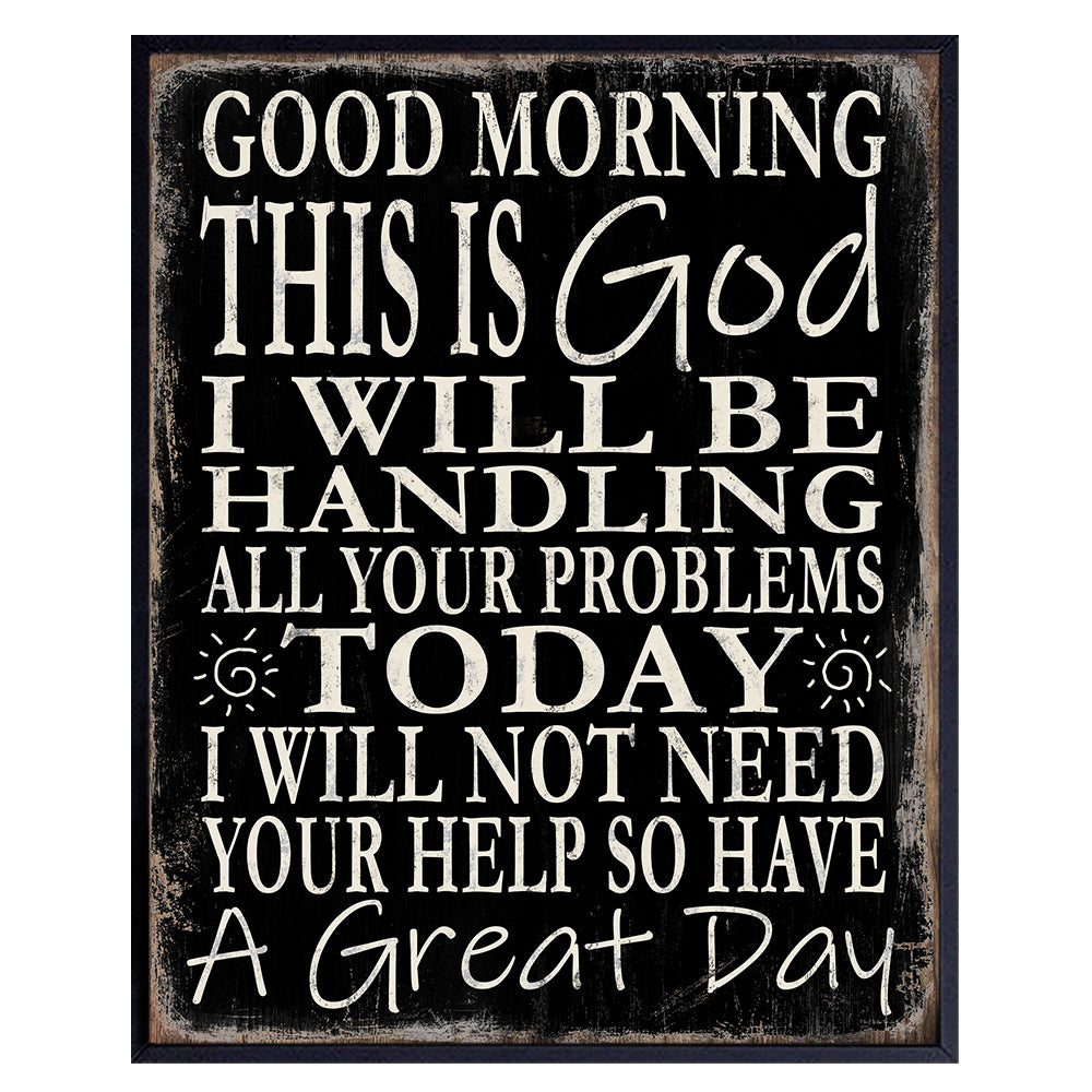 spiritual Home Decor - Bible Verse Decoration - Christian Decor for Home - Inspirational Quote Wall Decor - Faith Wall Art - Jesus Wall Decor - Grateful Scripture Wall Decor - Gift for Men